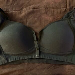 Women's Black Daisy Bra Size 3X